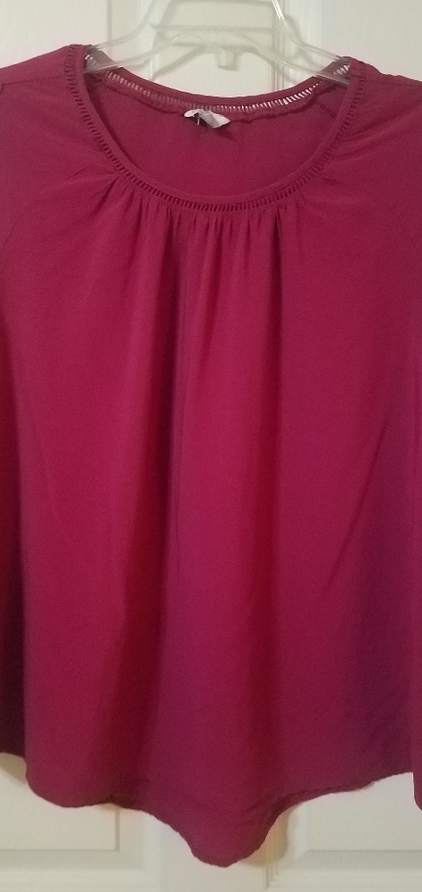 NWOT Womens CATO blouse w/ crochet detail sz 18/20